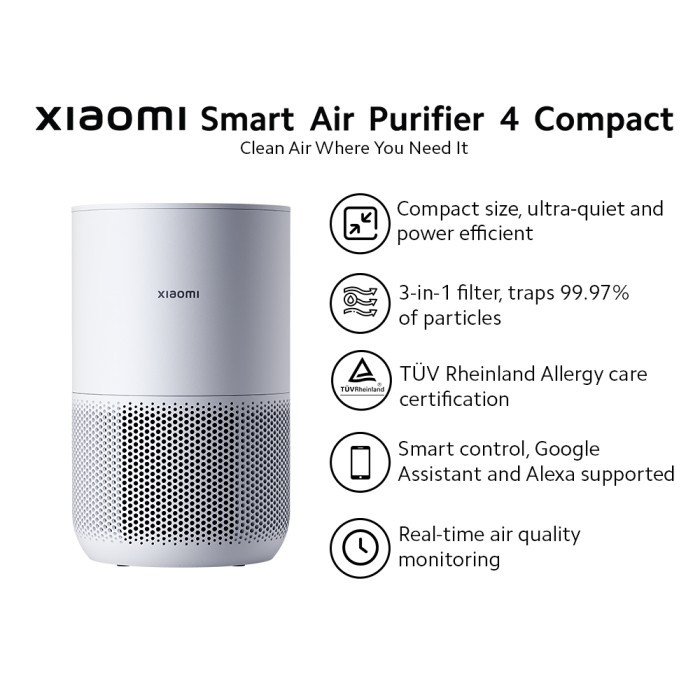 XIAOMI SMART AIR PURIFIER 4 COMPACT