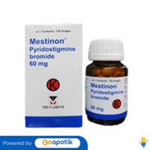 Mestinon  60 Mg Botol 150 Tablet