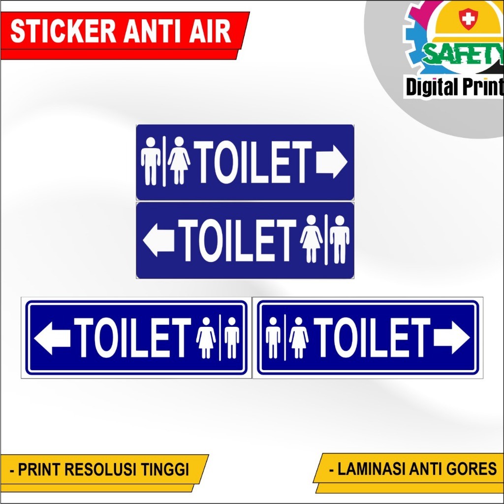 

STIKER TOILET PRIA WANITA STICKER TOILET UMUM STICKER SAFETY