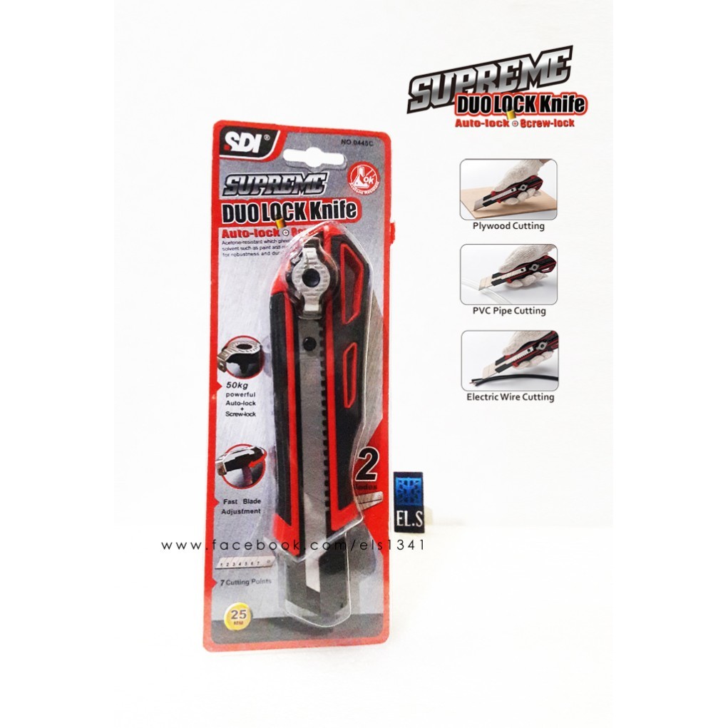 

SDI 0445C Supreme Duo Lock Cutter