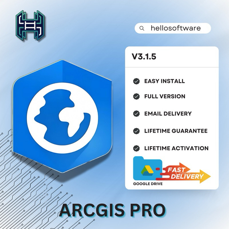 ESRI ArcGIS Pro 3.1.5 Full Version