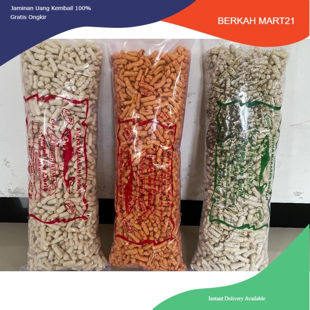 

Grosir Kerupuk Ikan Tongkol (1 Ball) Super Snack Indonesia