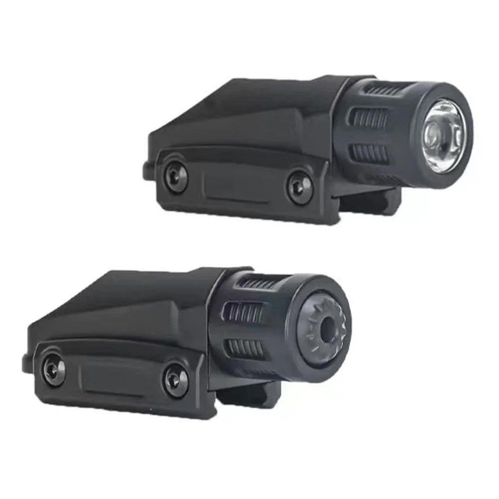 Weapon Gun Light FlashlightFor  M416/M1911/ Glock G18 Airsoft Pistol Rifle Fit 20mm Weaver Picatinny