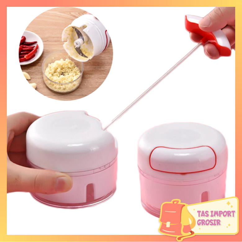 Tas Import - H808 Blender Tarik Manual / Blender Choper Mini / Blender Bumbu / Mini Speedy Chopper /