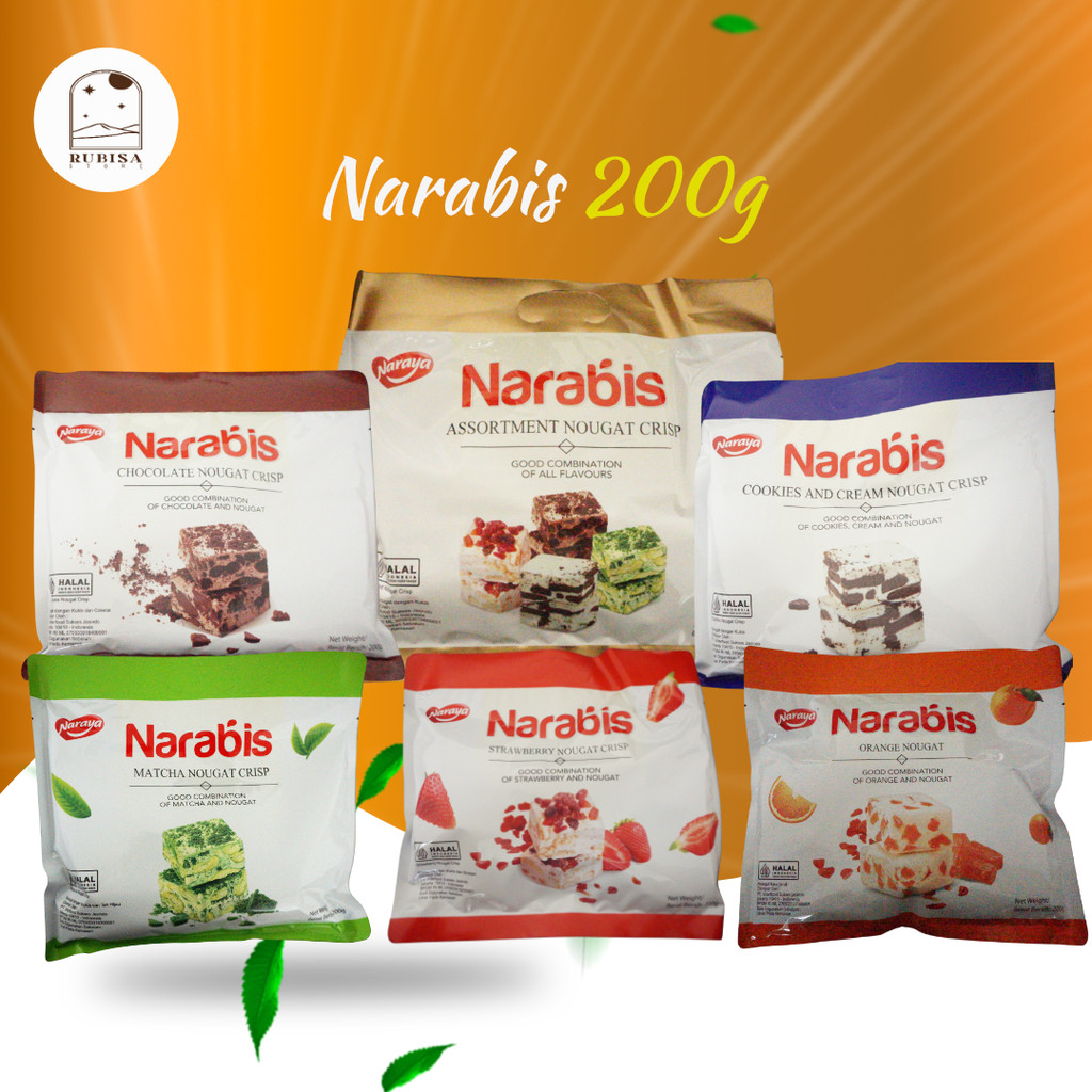 

Narabis Nougat Crisp 200g