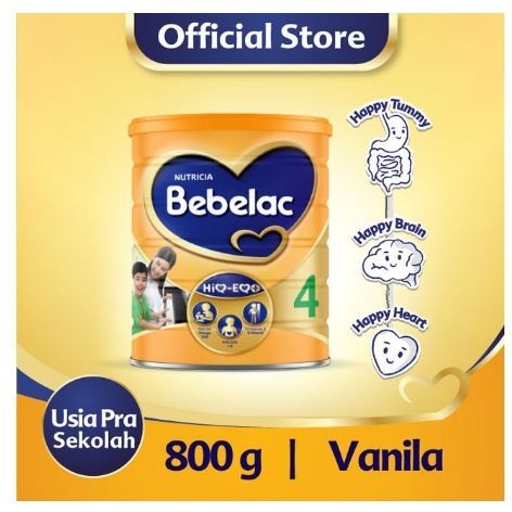 

BEBELAC SUSU 4 VANILA TIN 800GR