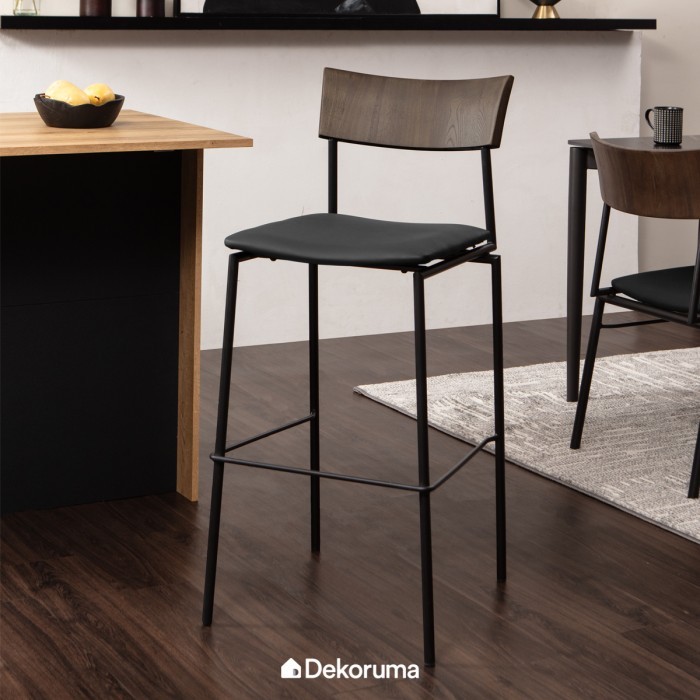 Dekoruma SATORU Kursi Makan Tinggi / Kursi Bar / Kursi Cafe