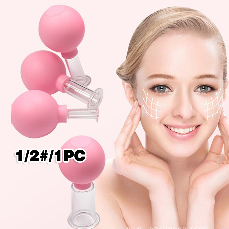 Facial Cupping / Facial Vacuum Cup / Alat Bekam Wajah / Cupping Bekam Bahan Kaca 98mm/105mm