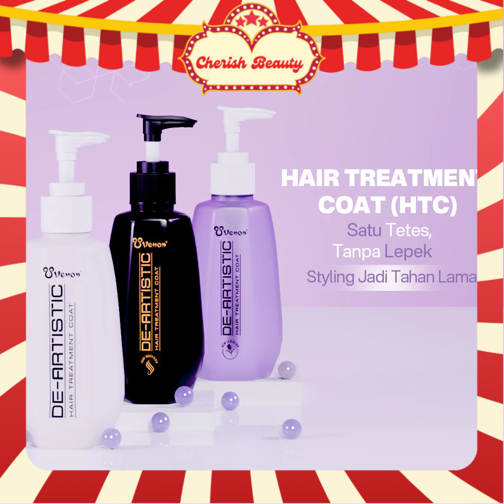 VENON Hair Serum Treatment Coat Series 160ml Vitamin Rambut / Serum Rambut minyak rambut melindungi
