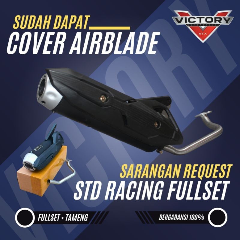 KNALPOT STANDAR RACING TJM CNS BEAT SCOOPY VARIO GENIO SPACY KARBU FI NEW 2020 2021 2022 SUARA BASS 