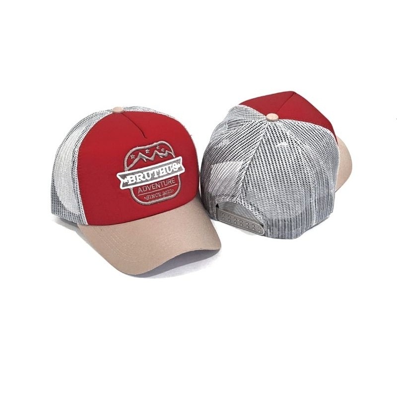 BRUTHUS_Topi trucker jaring pria_topi distro