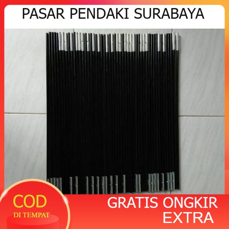 Frame tenda fiber size 11mm x 63cm kapasitas 6 orang