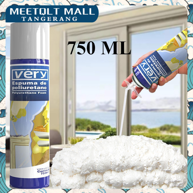 750ml PU FOAM/Busa Poliuretan Lem / Busa Poliuretan Lem Sealant 750ml/LEM BOTOL SERBAGUNA/VIRA Polyu