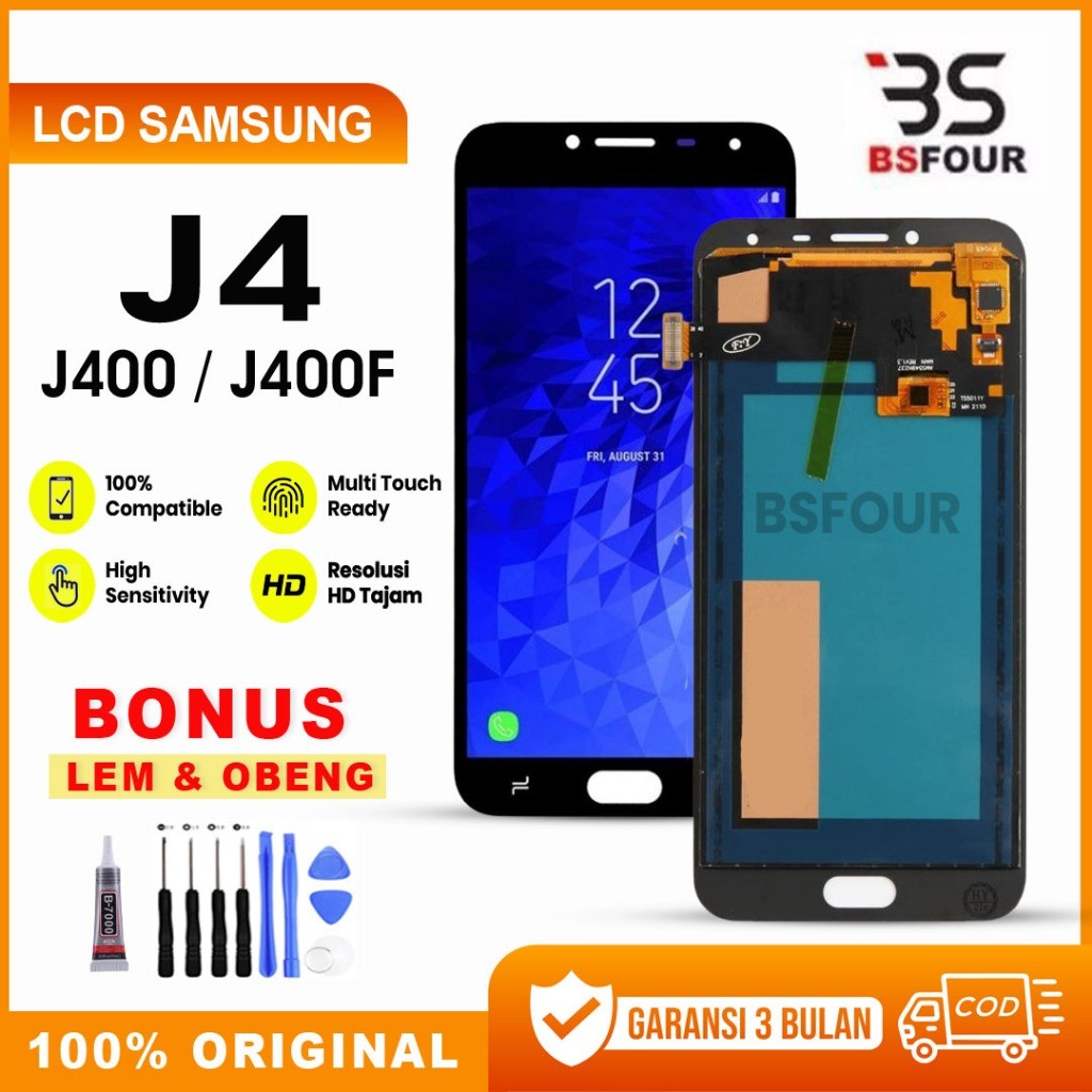 LCD SAMSUNG J4 / J400 / J400F FULLSET TOUCHSCREEN ORIGINAL