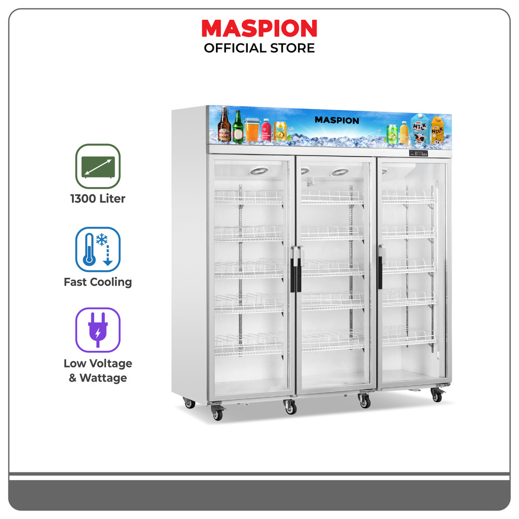 Maspion Lemari Pendingin Showcase 1300 Liter MSI-1300