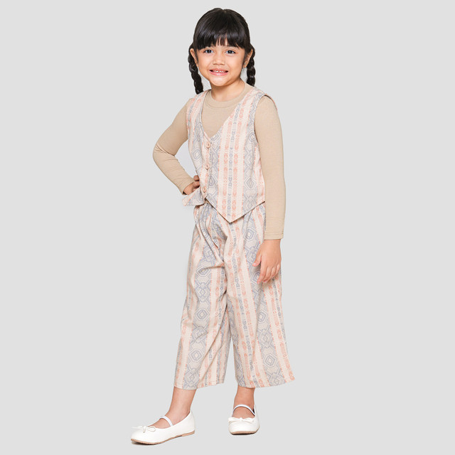 Exit Kids Aalifa Set Overall Anak Perempuan 121819435