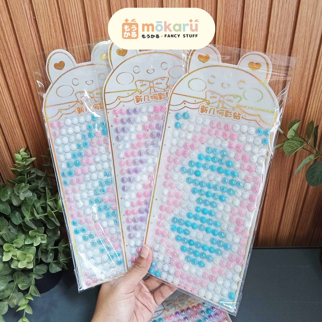 

FANCY Sticker Manik Manik HL-044 Stiker Timbul Diamond DIY Isi 260 pcs