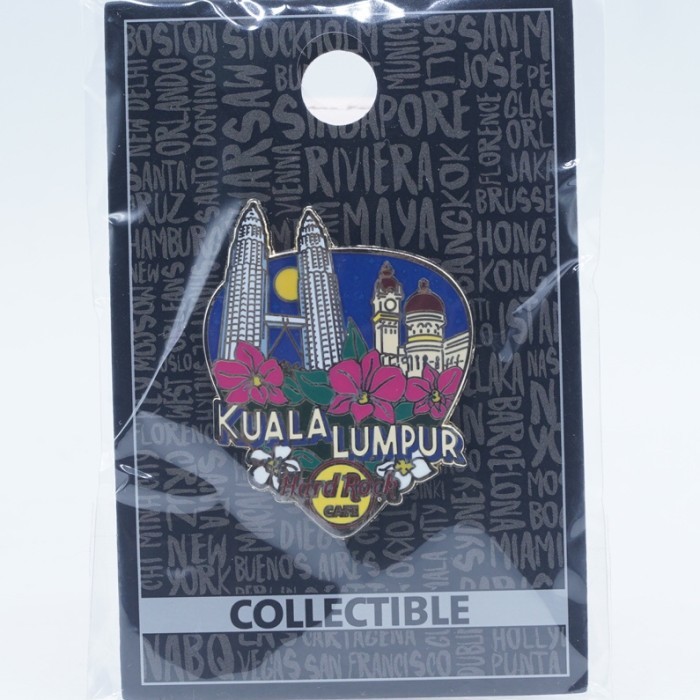 Hard Rock Cafe Pin Pins Kuala Lumpur Malaysia Twin Tower Core Greetings Collectible Series Original 