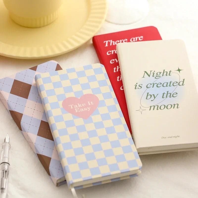 

Hard Cover 160 Grid Inner Page Diary Clipbook Notebook Diary Planner Agenda Office School Stationery