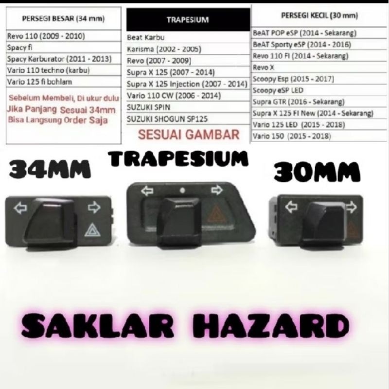 Saklar sen + hazard konvoi beat