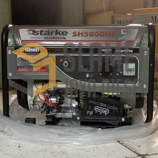 Genset Honda Starke SH 5800 HE - 2000Watt