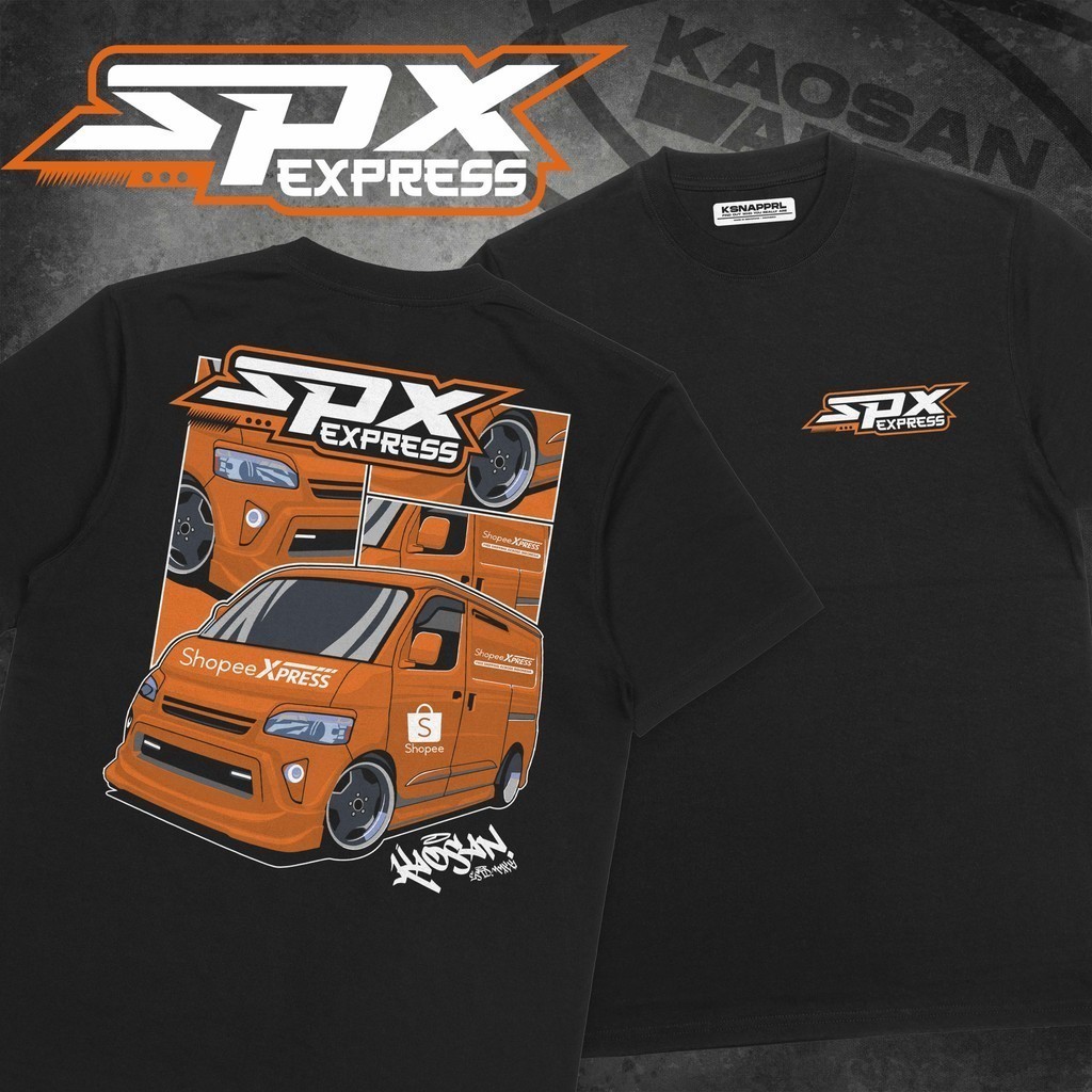 Kaos SPX Shopee Express - SPX Mobil