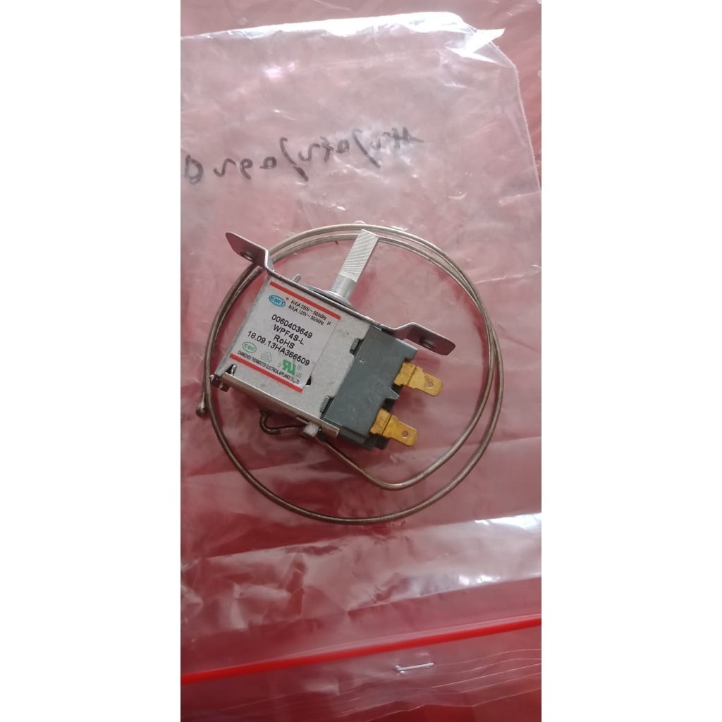 THERMOSTAT ASLI KULKAS 2 PINTU AQUA JAPAN SANYO