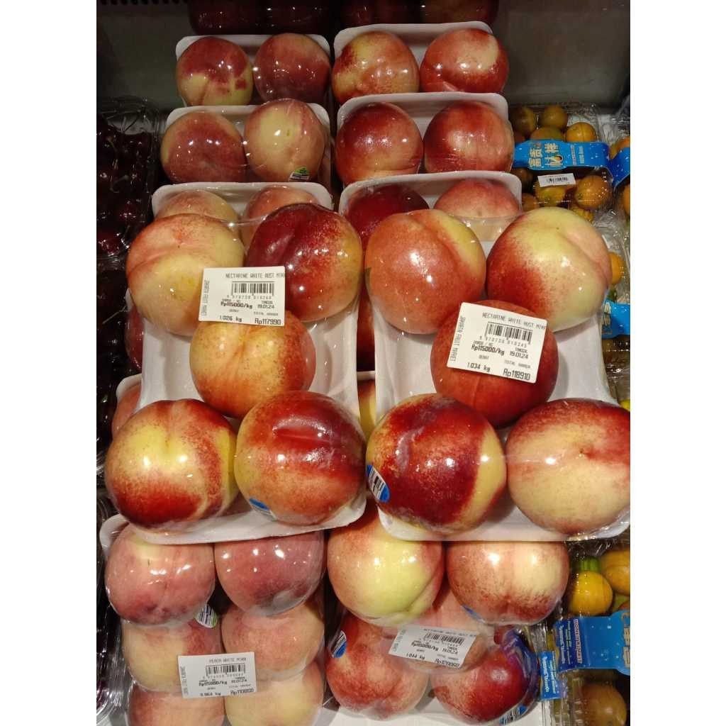 

buah Nectarine white aust 1pack 5s - BEST Fresh Food