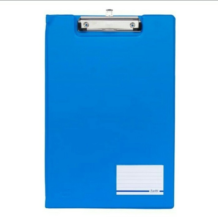 

Clipboard F4 with Cover Merk Bantex 4211 - Hitam