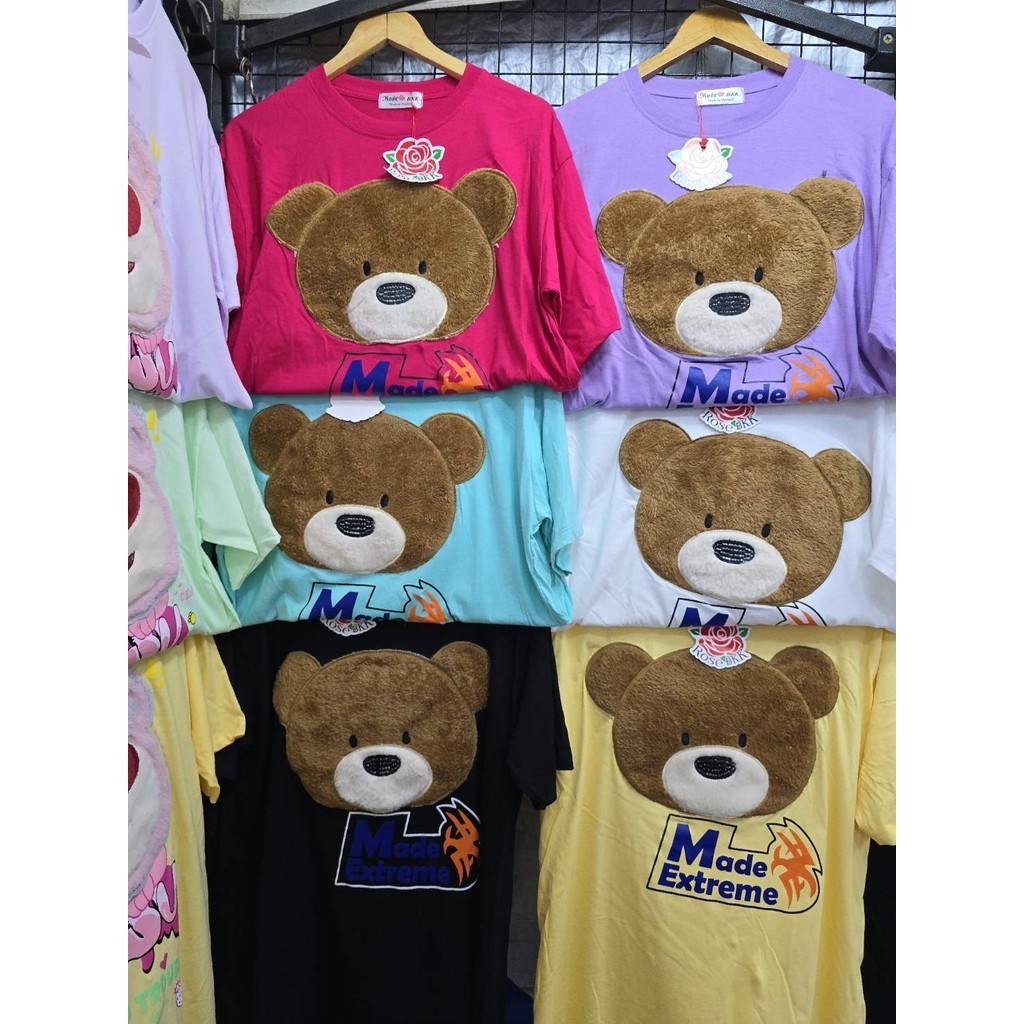 BRAND ROSE KAOS BEAR MADE EXTREME READY STOCK