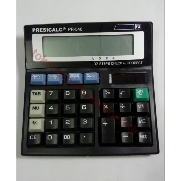 

KALKULATOR CALCULATOR PRESICALC PR-540 bukan CASIO bukan CITIZEN.