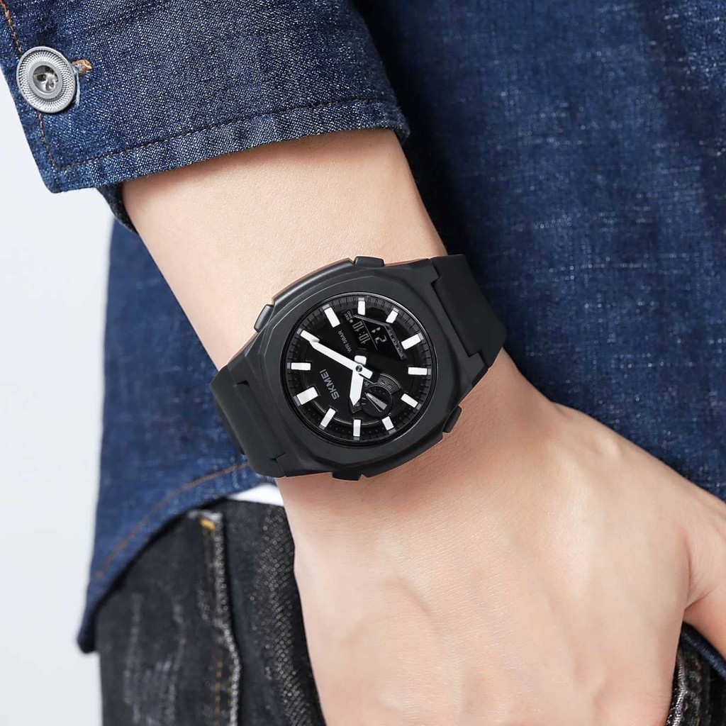 SKMEI Jam Tangan Digital Analog Pria - 2091