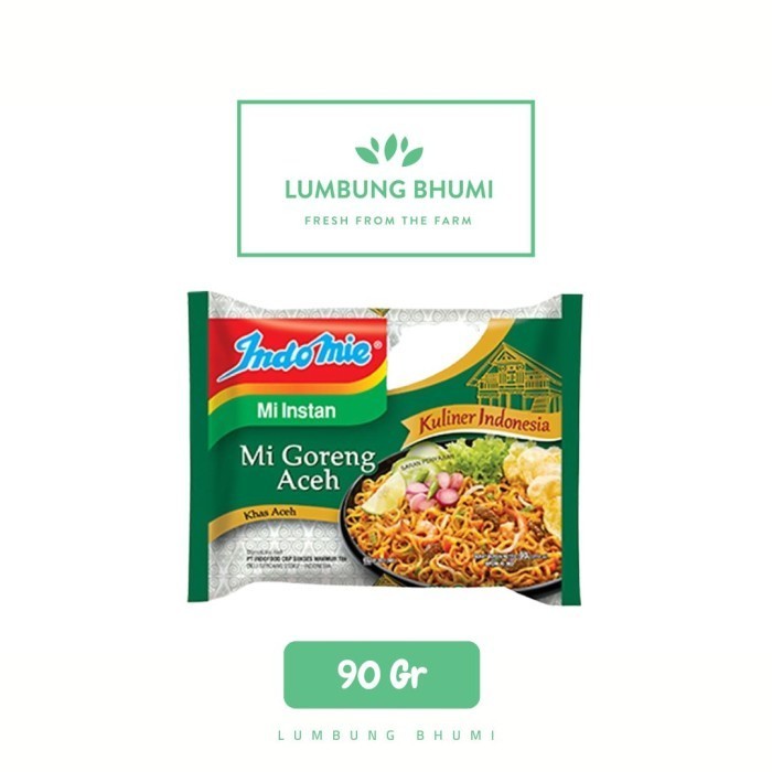 

INDOMIE Mi Goreng Aceh 90 Gr Ecer 1 Pcs - Lumbung Bhumi