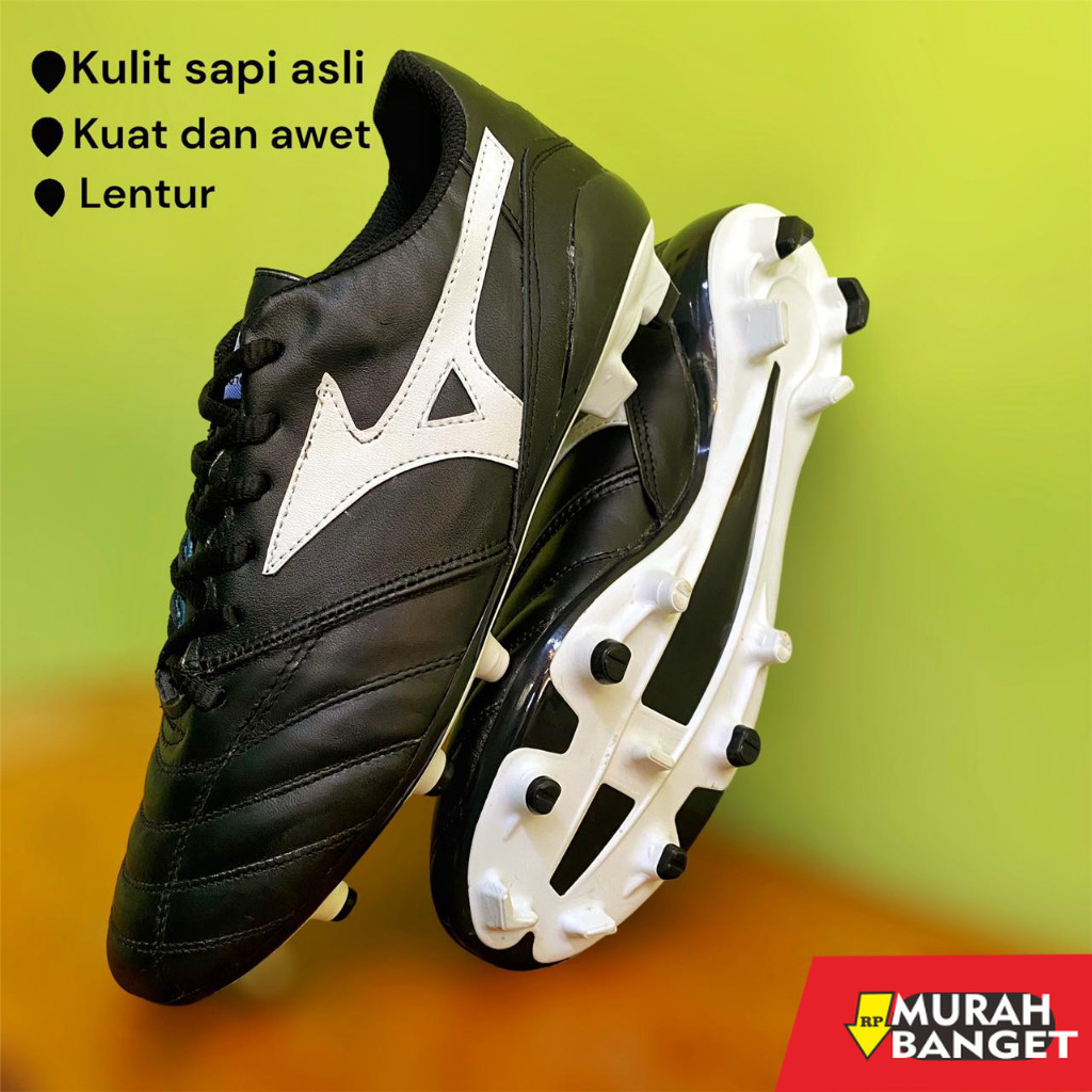 Sepatu specs keren- sepatu bola mizuno jumbo kulit / sepatu bola jumbo mizuno kulit