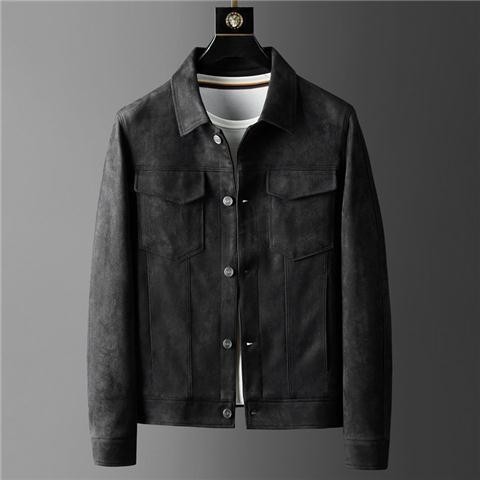 Jaket Suede Pria Kasual