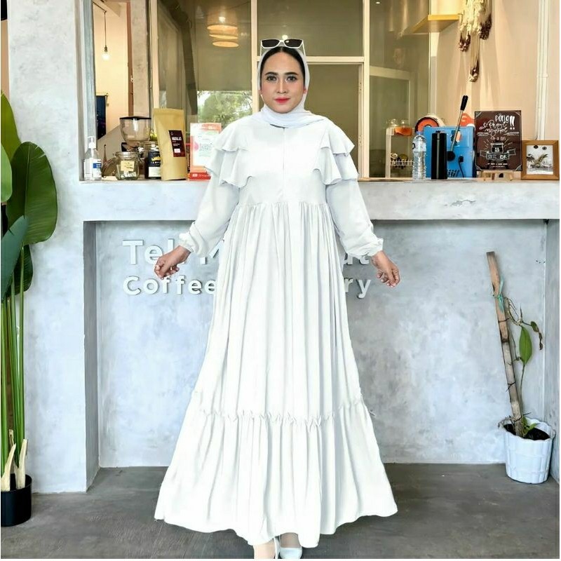 Gamis Viral Gamis Lebaran Gamis Bahan Ceruty Bahan Tidak Menerawang Bahan Adem Cocok Di Semua Badan 