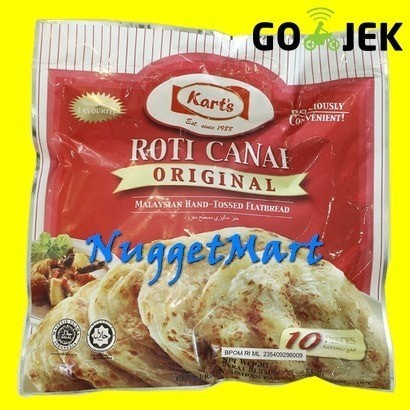

Roti Canai / Roti Cane / Roti Maryam Original Karts 580 gr