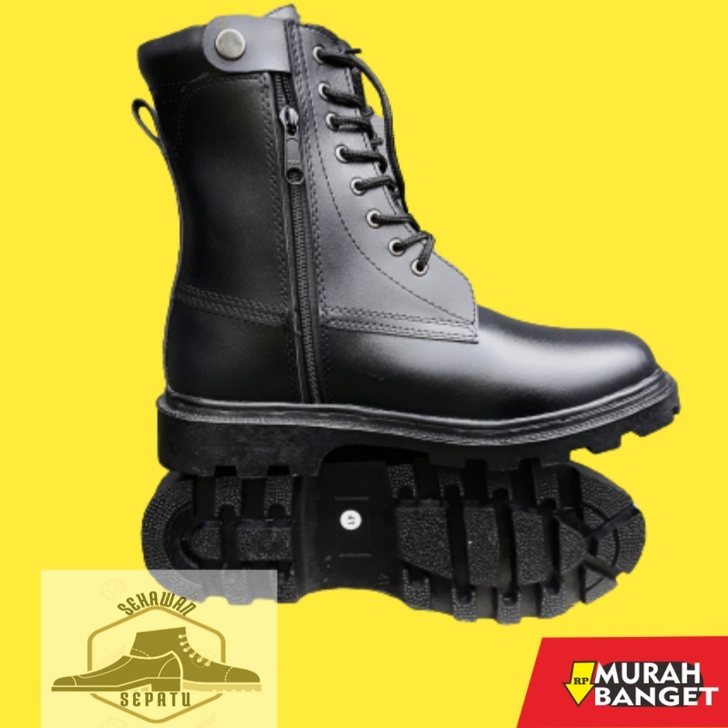 Sepatu pdh- Sepatu PDL Kobra TNI POLRI - Sepatu PDL Linmas - Sepatu PDL HANSIP - Sepatu PDL  Banser 