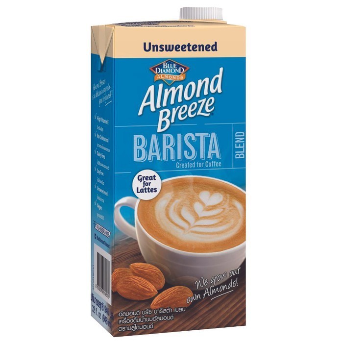 

BLUE DIAMOND ALMOND BREEZE BARISTA UNSWEETENED 946ML