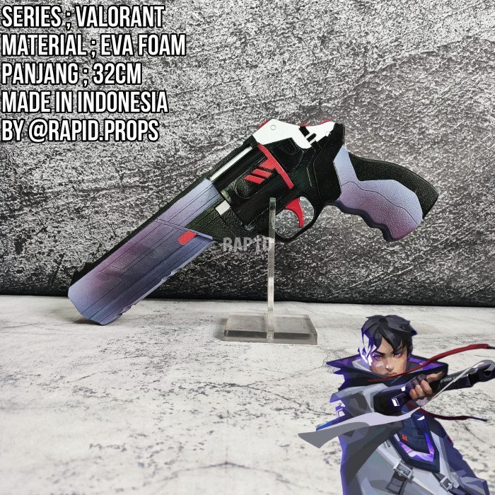 Property Cosplay / Iso Agent Mainan Valorant For Cosplay Prop