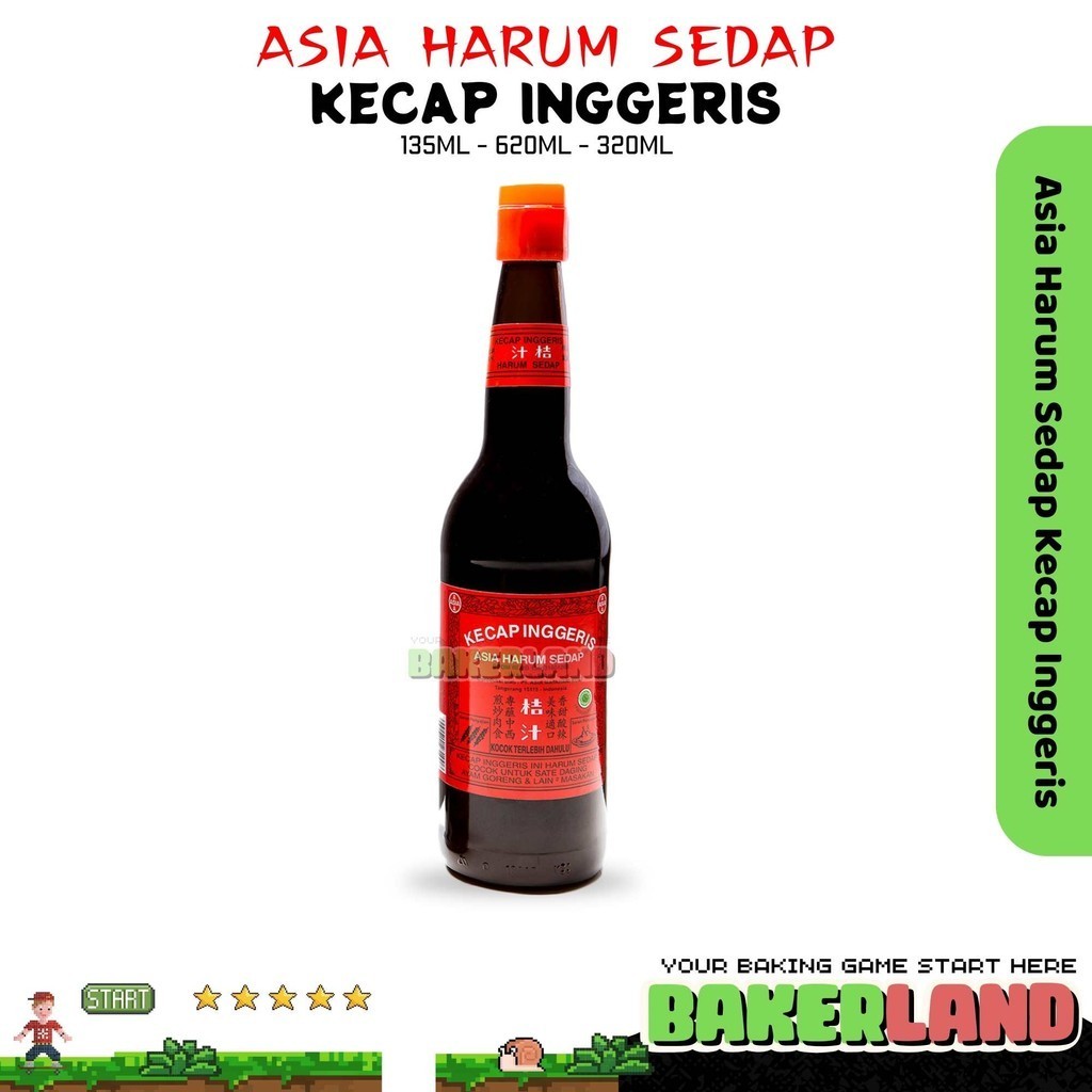 

Kecap inggeris Asia Harum Sedap / Kecap Inggeris 620ml / Kecap Asin Kecap Inggeris