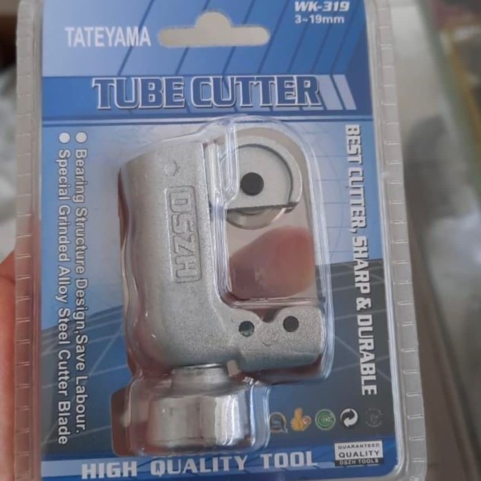 

Anjanis TATEYAMA TUBE CUTTER WK-319 | CUTTER PIPA TEMBAGA MERK TATEYAMA
