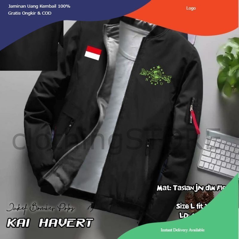 JAKET NU TERBARU/JAKET DAKWAH/JAKET BOMBER/