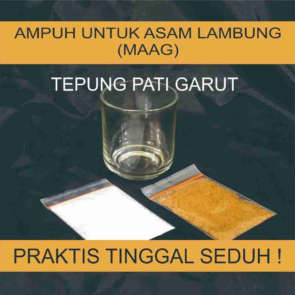 

Praktis tinggal seduh Tepung Pati Garut Angkrik Organik Asam Lambung untuk Maag Mag Dispepsia Anxiety perut begah bergas sesak