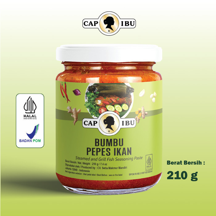 

[Bumbu Instan] Bumbu Pepes Ikan Cap Ibu - 210 gram