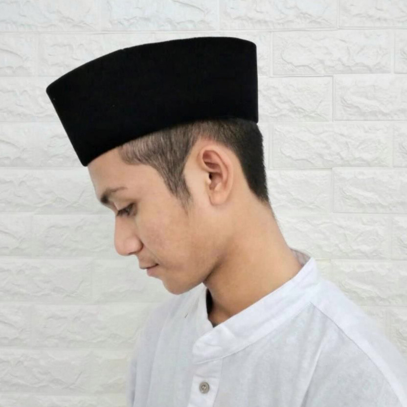 Peci Songkok kopiah hitam polos Peci Hitam Peci Polos Songkok Hitam Songkok Polos Kopiah