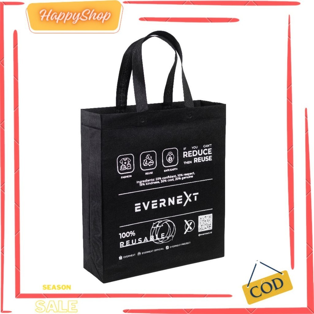 

Goodie Bag Tas Belanja Spundbond Model Oval Dcut Kantong Kain Goodie Bag Souvenir Tas Hadiah Pembungkus Kado - Evernext