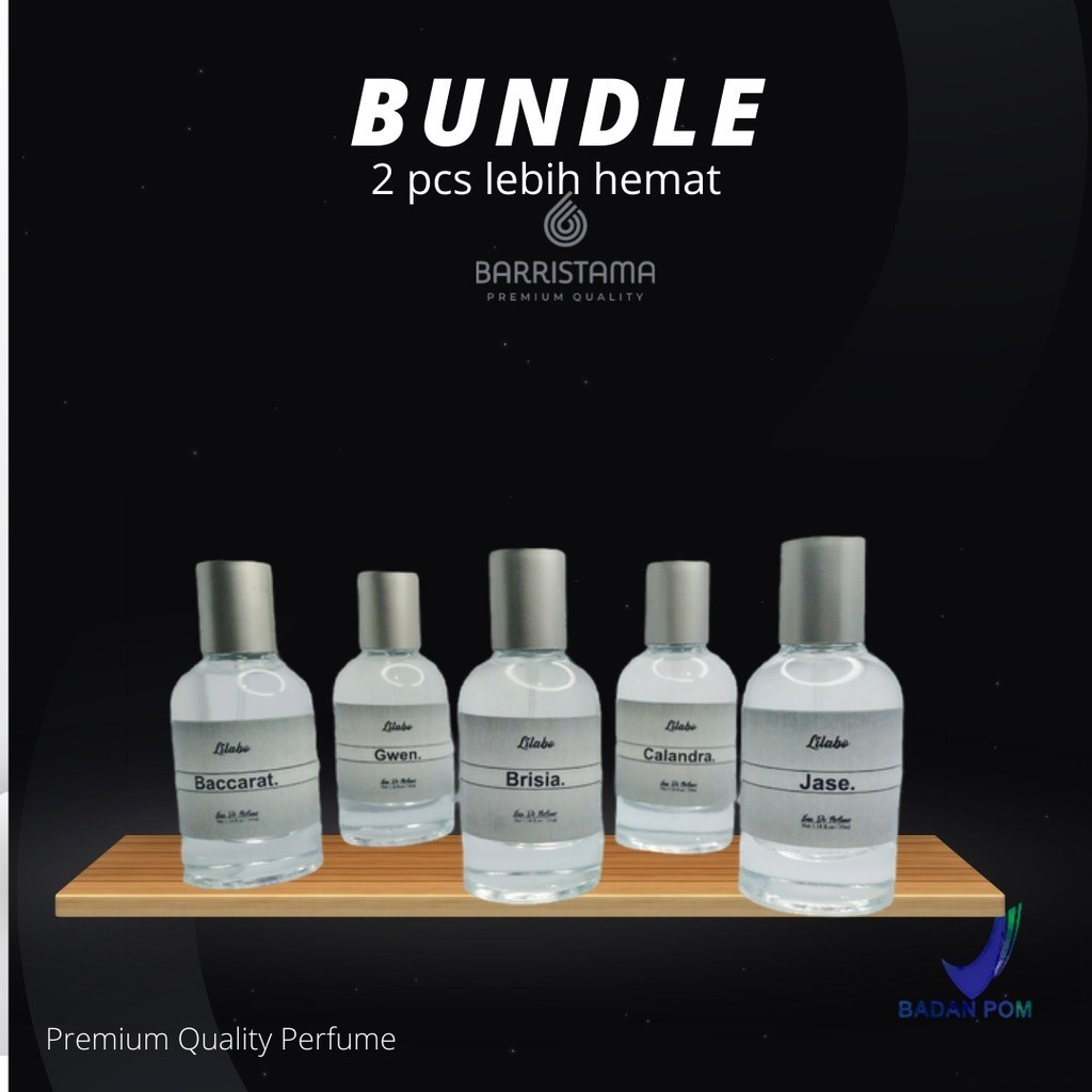 AW-Khaizuran - 2 PCS LEBIH HEMAT - ] Parfum Lilabo - Eau De Parfume Uniseks Best Seller - Parfum Bac
