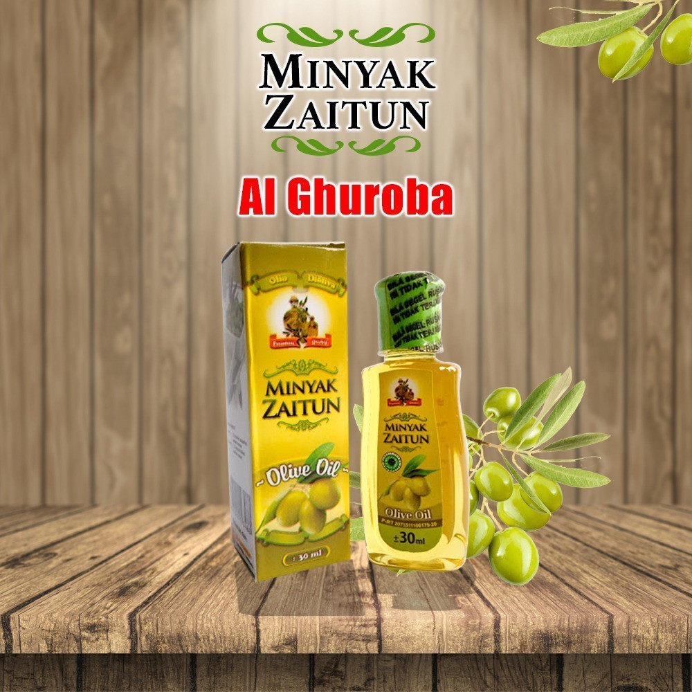 

Minyak Zaitun Al-Ghuroba 30ml Extra Virgin Olive Oil