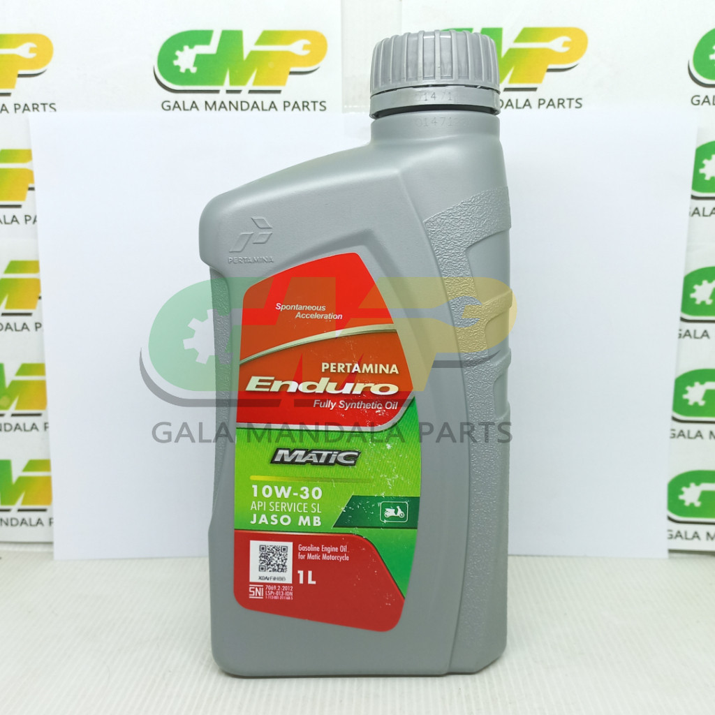 Oli Pertamina Enduro Matic 1 Liter 10W30 Motor Matik Nmax Spin Skywave